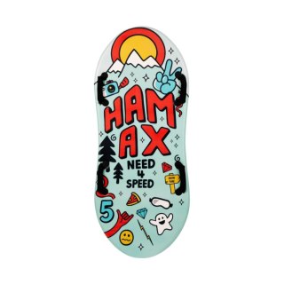 Hamax Ślizg Hamax Twin Tip Free Surfer Graffiti Mountain miętowy 550072