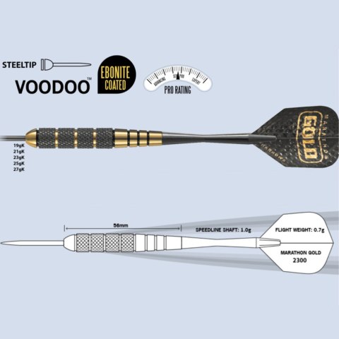 Harrows Harrows Rzutki Steeltip VooDoo 25 g
