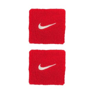 Nike Frotki na rękę Nike Swoosh Wristbands 2 szt. czerwone N1012405610