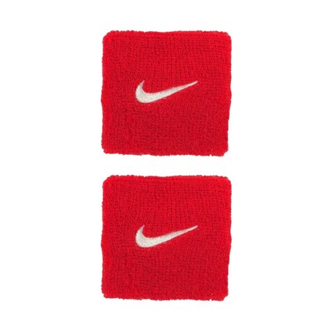 Nike Frotki na rękę Nike Swoosh Wristbands 2 szt. czerwone N1012405610