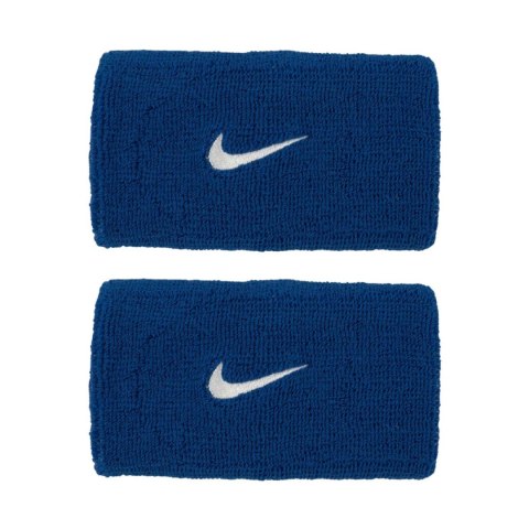 Nike Frotki na rękę Nike Swoosh Wristbands 2 szt. niebieskie N1012406400