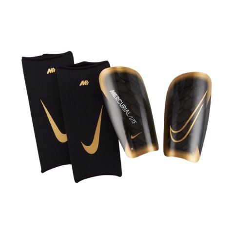 Nike Ochraniacze piłkarskie Nike Mercurial Lite czarno-złote DN3611 013