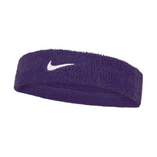 Nike Opaska na głowę Nike Swoosh Classic fioletowa N1012407588