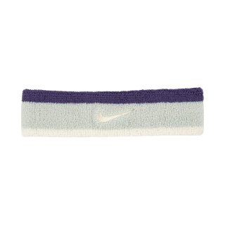 Nike Opaska na głowę Nike Swoosh Classic szaro-fioletowo-biała N1012407043