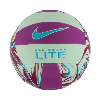 Nike Piłka siatkowa Nike All Court Lite fioletowo-miętowa N1009071545