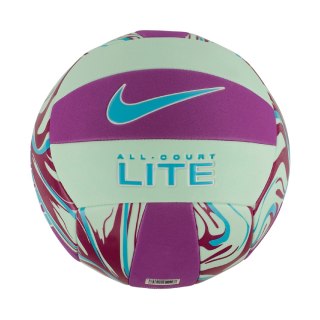 Nike Piłka siatkowa Nike All Court Lite fioletowo-miętowa N1009071545