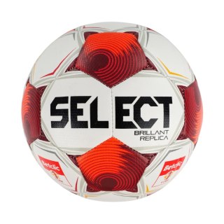 Select Piłka nożna Select Brillant Replica Betclic 1 Liga biało-czerwona 161391