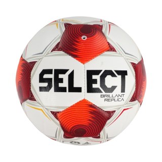Select Piłka nożna Select Brillant Replica Betclic 1 Liga biało-czerwona 161391