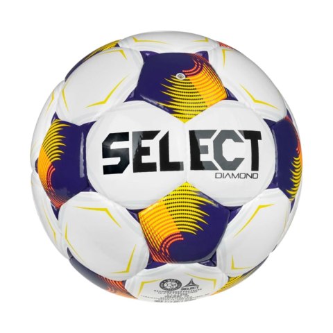 Select Piłka nożna Select Diamond v26 FIFA Basic biało-pomarańczowa 1016692/120082