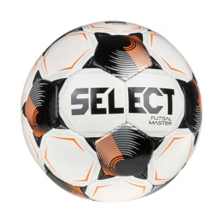 Select Piłka nożna Select Futsal Master grain v26 FIFA Basic biało-czarno-pomarańczowa 1014386/310020