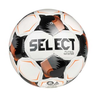 Select Piłka nożna Select Futsal Master grain v26 FIFA Basic biało-czarno-pomarańczowa 1014386/310020