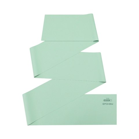 Spokey Guma treningowa Spokey Ribbon Tex light zielona 943097